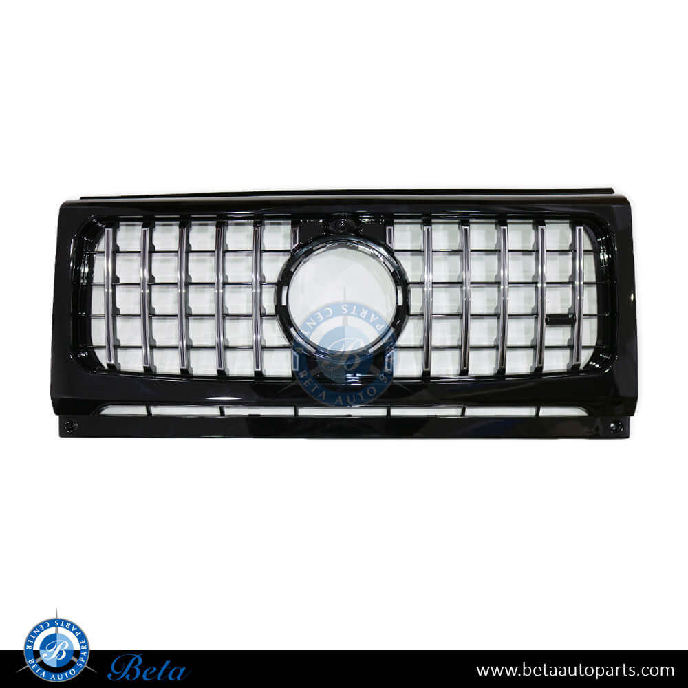 Grille GT look for Mercedes G-Class W463 2018-Up models, Part Number 4638880800 Grille GT look for Mercedes G-Class W463 2018-Up models, Part Number 4638880800